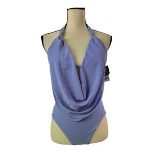 💕Bar III one piece with cowl neck design